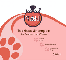 Load image into Gallery viewer, Fetch! Tearless Shampoo for Puppies and Kittens with Persimmon Extract - Fetch! Naturals