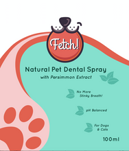 Load image into Gallery viewer, Fetch! Natural Pet Dental Spray for Fresh Breath! - Fetch! Naturals