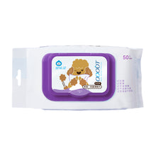 Load image into Gallery viewer, Odor Removing Anti-Bacterial Wet Wipes for Dogs and Cats - Fetch! Naturals
