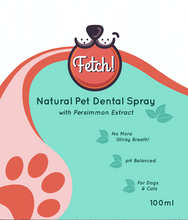 Load image into Gallery viewer, Fetch! Natural Pet Dental Spray for Fresh Breath! - Fetch! Naturals
